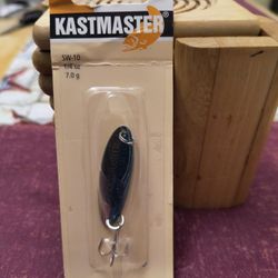 FISHING KASTMASTER 1/4 oz CHROME NEON BLUE 