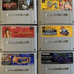 Snes/SFC super nintendo games 