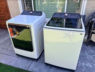 Samsung washer and dryer