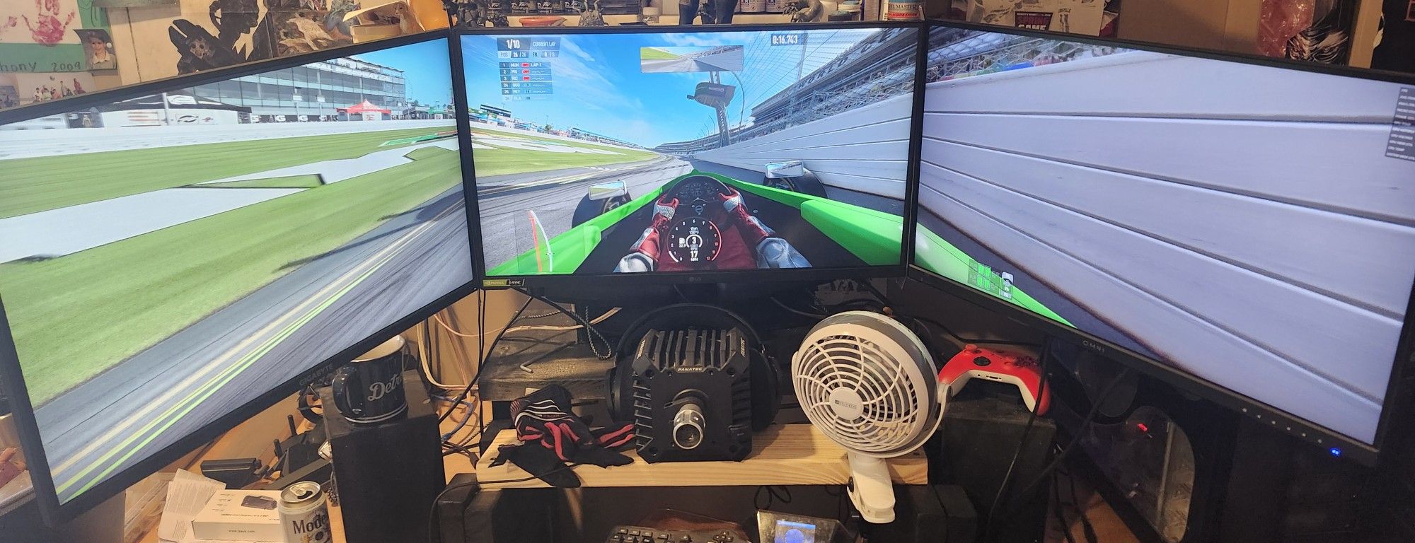 Triple 27" Monitor Setup