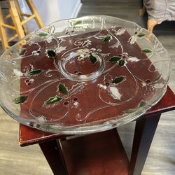 Micas merry holly snack platter