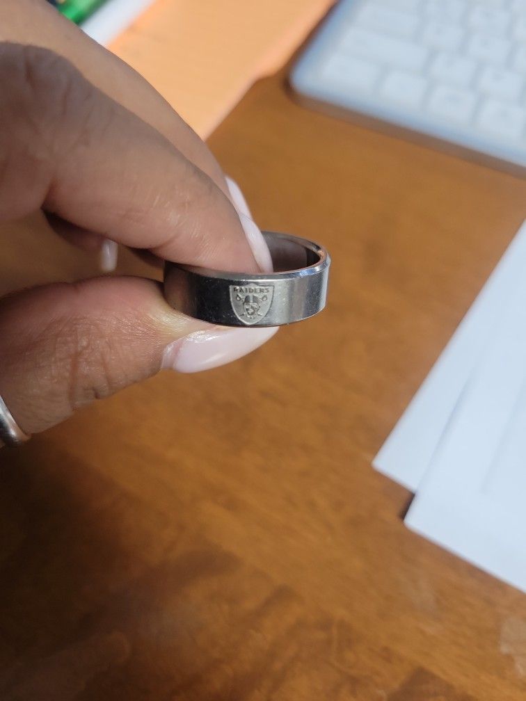 Titanium Raiders Mens ring