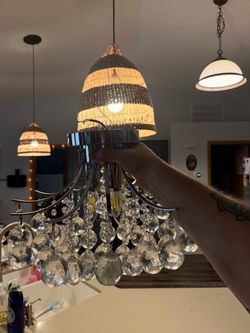 Crystal Beads Chandelier for a nursery or little girls room