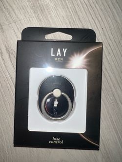 EXO Lay Zhang (Zhang Yixing) Lose Control Merch Black Phone Ring Stand
