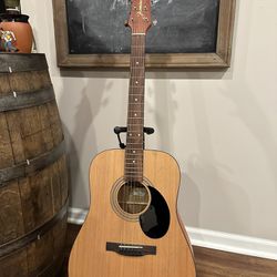 Jasmine S35 Acoustic Guitar  + Stand