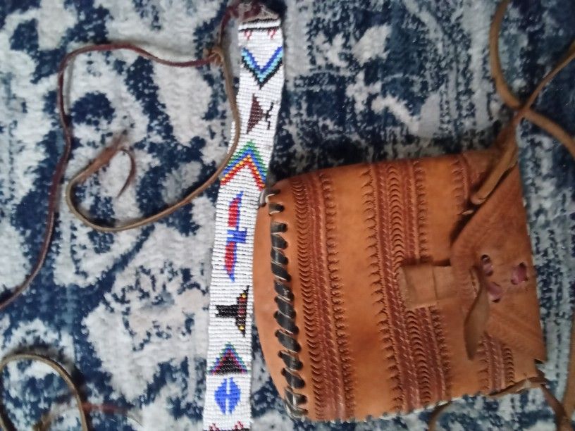 Indian Purse And Necklace 