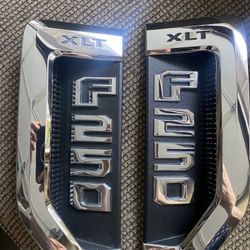 F250 XLT Side Emblems