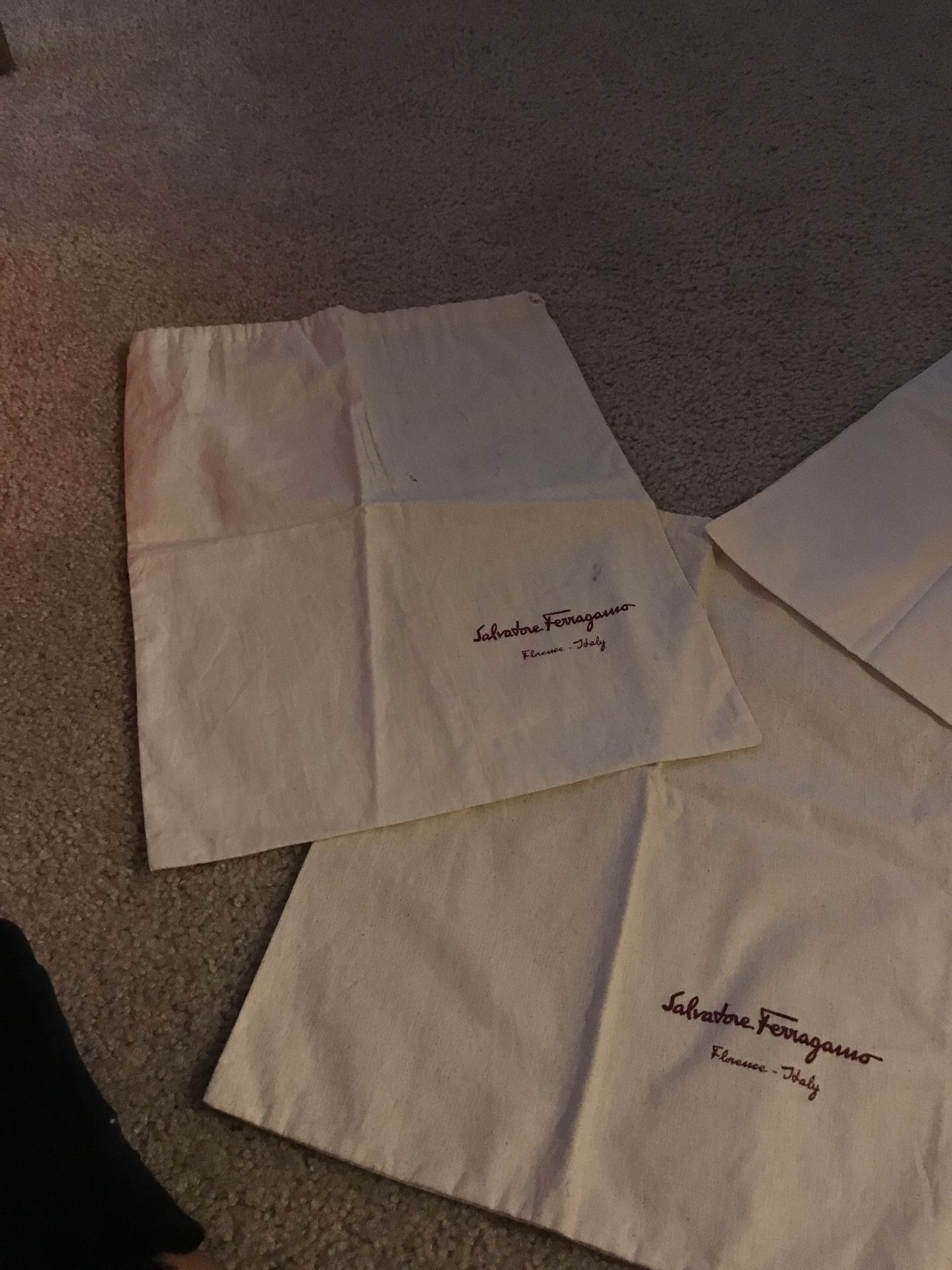 Salvatore ferragamo dust bag