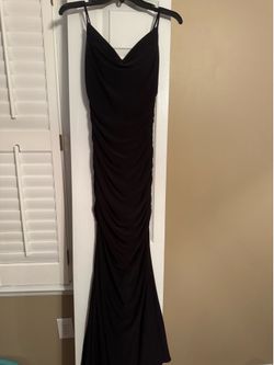 black prom dress size 5/6