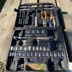 Home Repair Tool Set - 65 Pieces Counted 