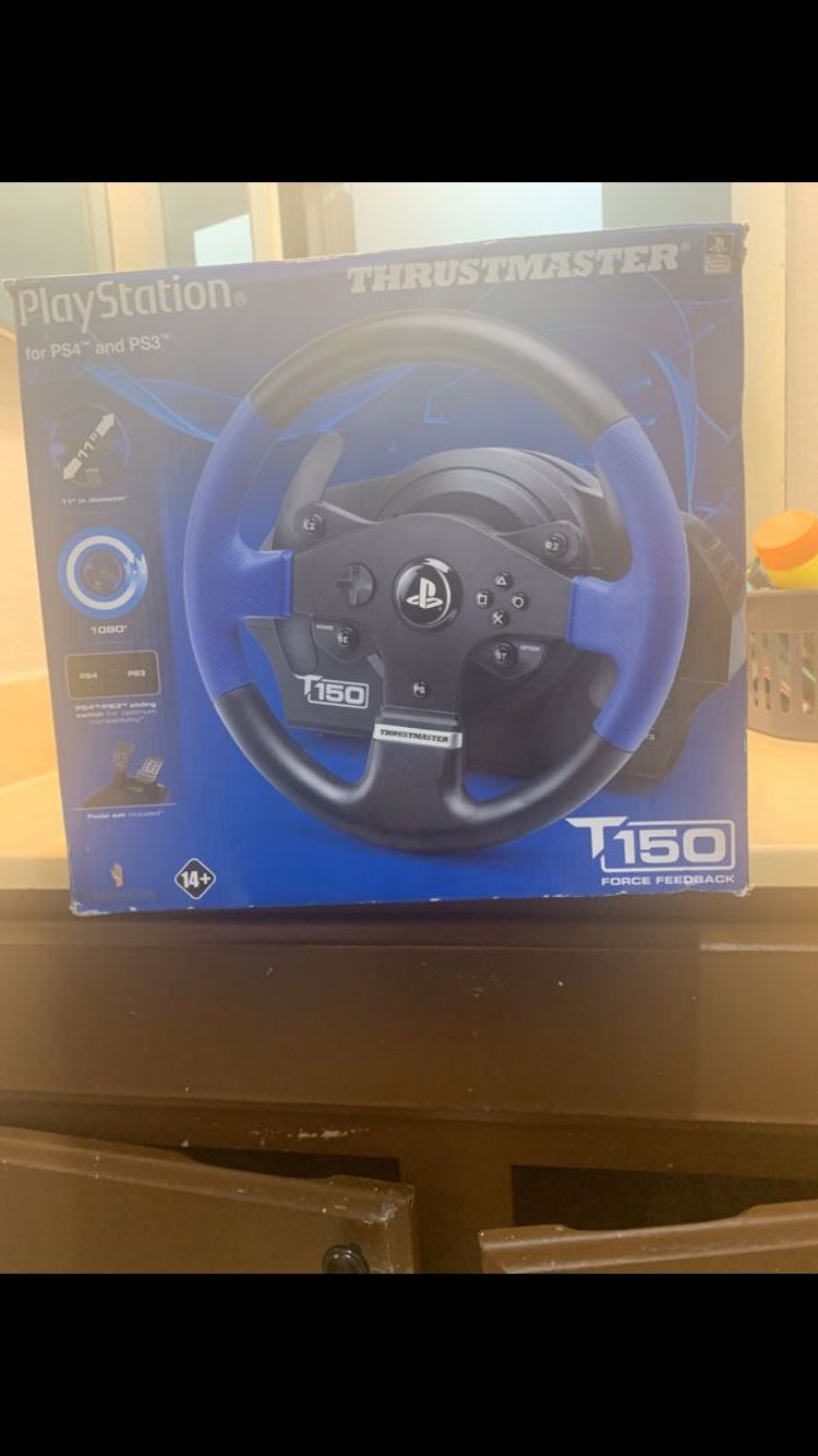 thrust master steering wheel ps4/ps3/Pc