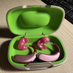 Phonak Sky Link M Pediatric Hearing Aids – New, Never Used w/ Full Care Kit 