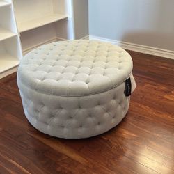 Large 36” Diameter Ottoman