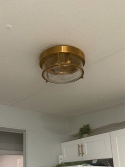 Ceiling lamp gold