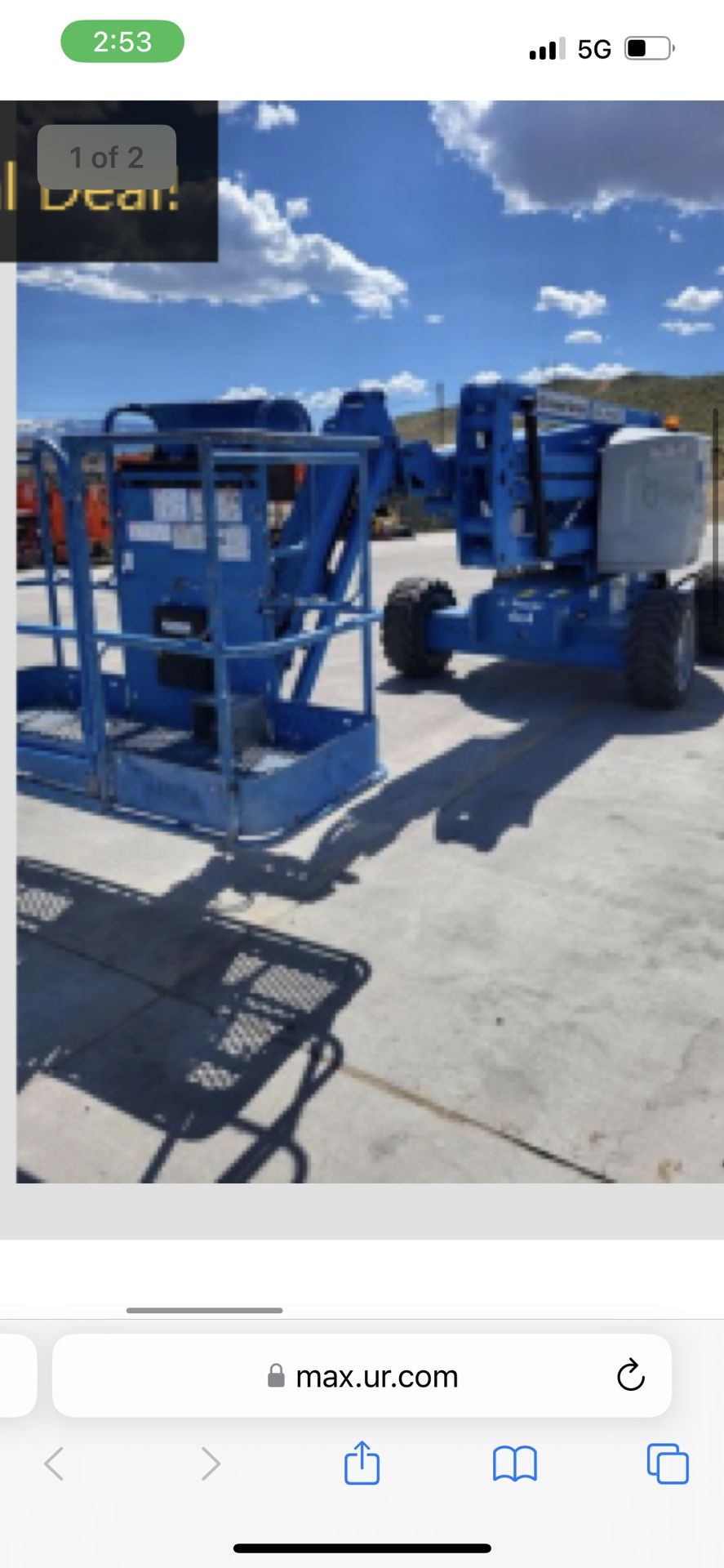Boom Lift For Sale 