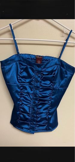 CA. ROYAL BLUE SIZE S/CH. MISS BISON. NEW WITH TAGS.