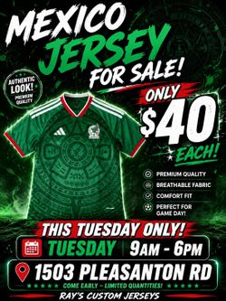 Mexico jerseys