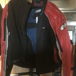 Joe Rocket Motorcycle Jacket W/Liner 