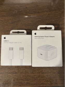 40W dynamite power adapter and cable