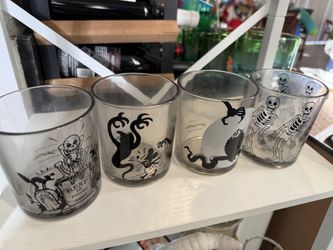 2 Sets of Halloween Mickey glasses
