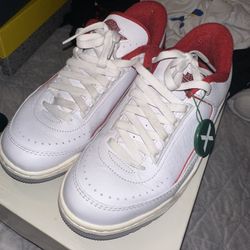 JORDAN 2/3 WHITENARSITY RED-SAIL