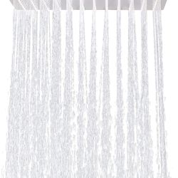 Rain Shower Head, 12 Inches High Pressure Shower Heads, Stainless Steel Large rainfall shower head, Easy Tool Free Installation, Adjustable Angl