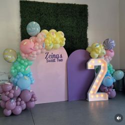 Sweet Two Balloons 