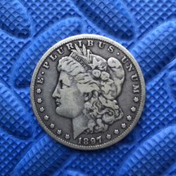 1897-O Morgan Silver Dollar (b)