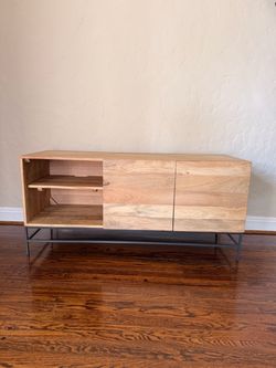 West Elm Industrial Storage Media Console