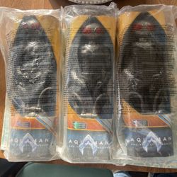 3 Sealed, Black Manta Figures 12”