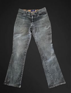 Burberry  Gray jeans are vintage, Japan