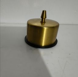 VINTAGE BRASS STAMP DISPENSER 2.2"×2" - Z998