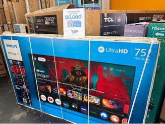75”PHILIPS UHD 4K SMART TV