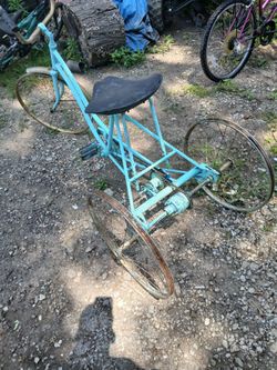 Antique tricycle