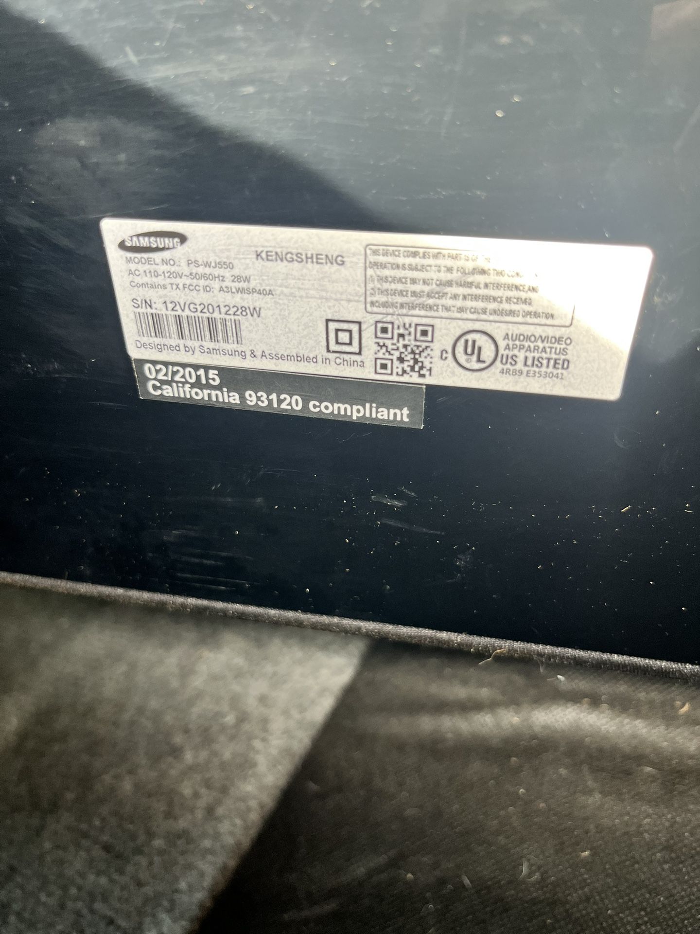 Samsung Subwoofer