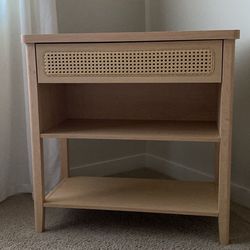 NEW Console Side Table With Storage And Power Outlets