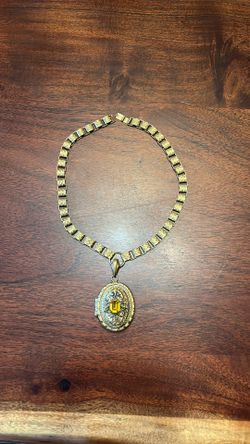 Antique Victorian Book Chain Neckless