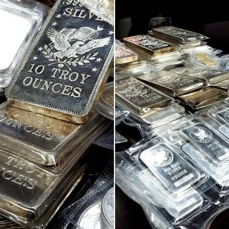 1 Oz, 5Oz, 10Oz, 100Oz $3 OVER SPOT