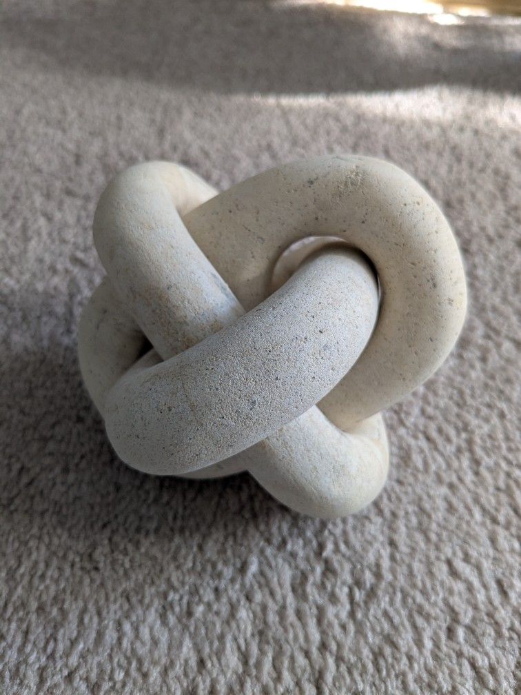 Limestone Knot Tabletop decor