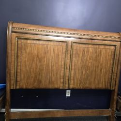 Queen Size Wooden Bedroom Set For Sale