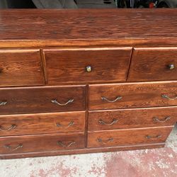 Nice Old Oak Dresser 