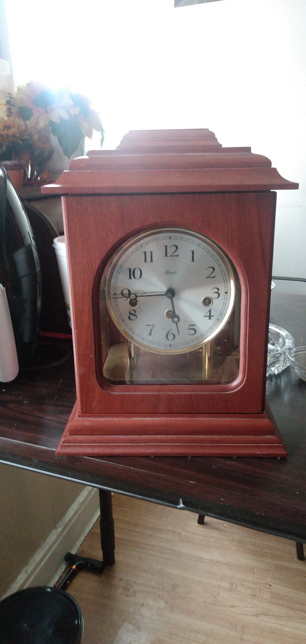 Franz hermle antique clock 340-070