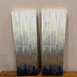 Set of Abstract Paintings 