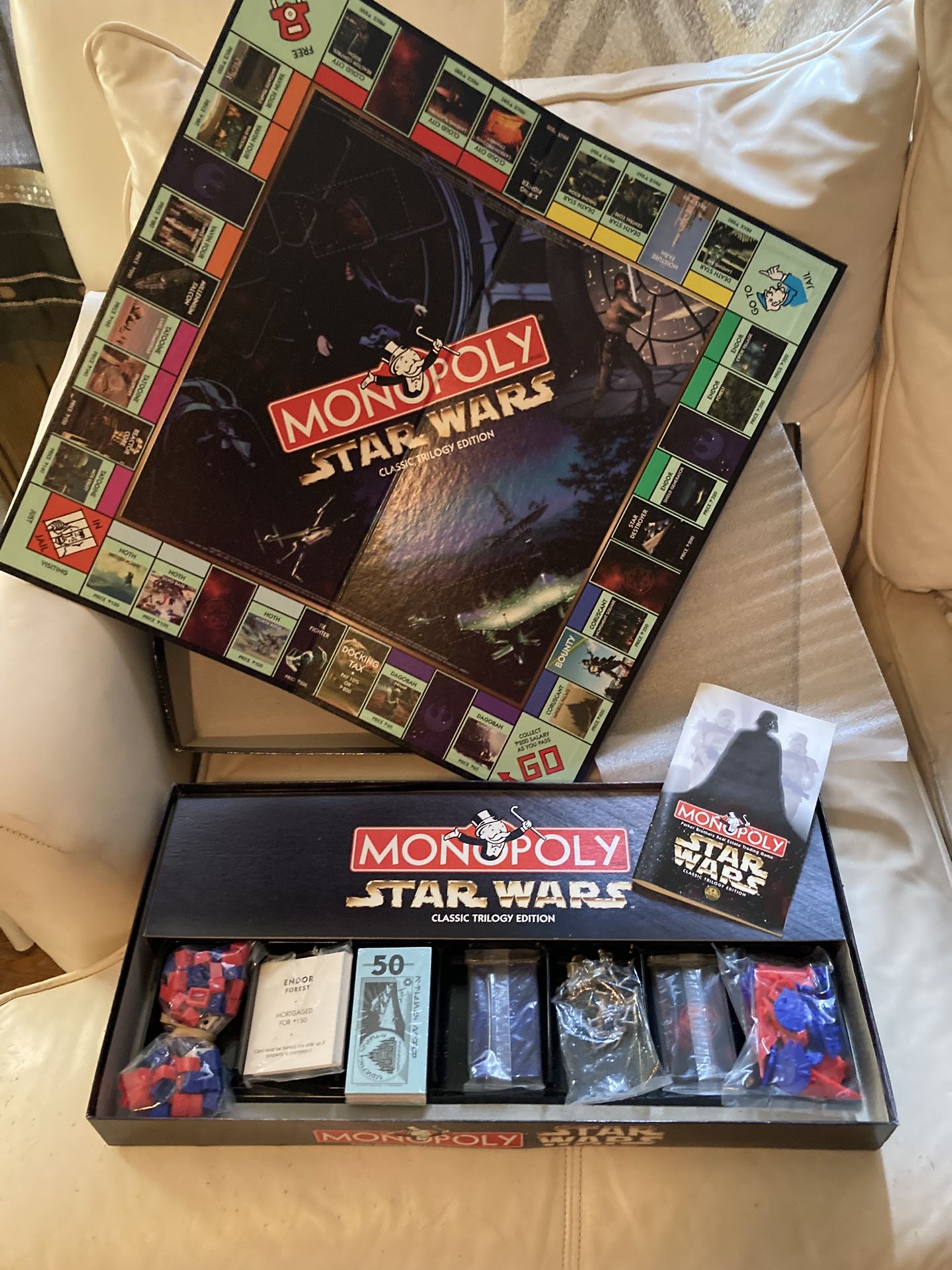 Monopolyt Star Wars classic trilogy Game