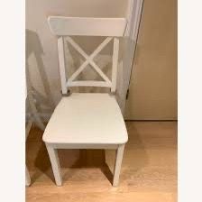 2 IKEA INGOLF kitchen chair