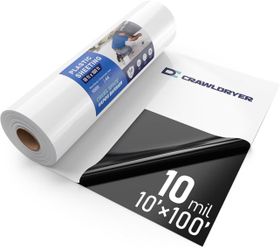 Crawl Space Vapor Barrier - 10 mil (10' x 100')