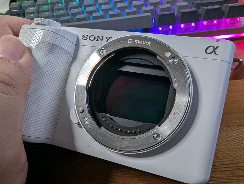 White Sony ZV-E1 Body Only