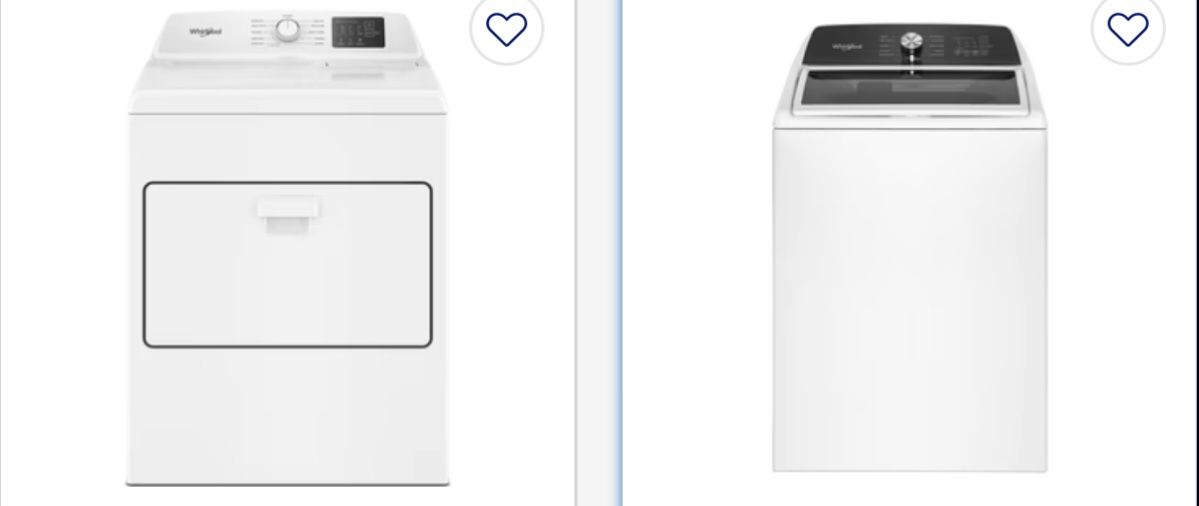 Whirlpool Washer & Dryer
