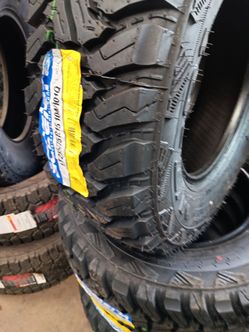 New set of tires accelera mt 235 75 15