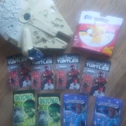 Star Wars Wolfman Ninja Turtle Pokemon Silver Hawk 